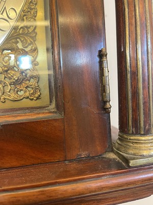 Lot 323 - A George III mahogany longcase clock