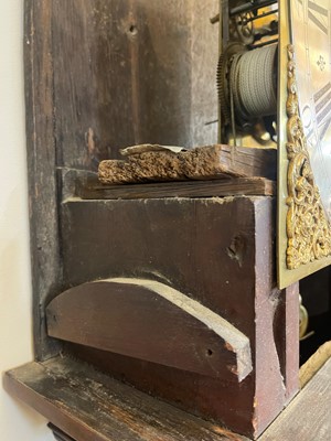 Lot 323 - A George III mahogany longcase clock