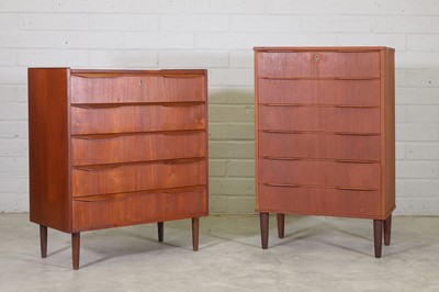 Lot 381 - A Danish teak chest