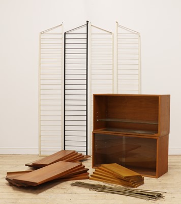 Lot 321 - A Staples & Co. teak 'Ladderax' system