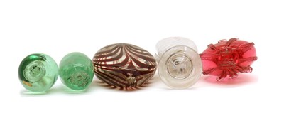 Lot 225 - A collection of Victorian glassware