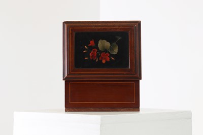Lot 195 - A group of hardstone pietra dura desk pieces