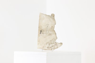 Lot 68 - A Nottingham alabaster relief fragment