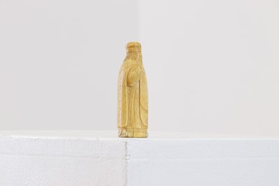 Lot 268 - A marine ivory chess piece or chessman