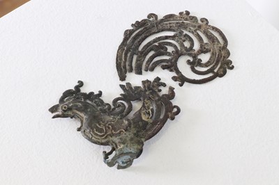 Lot 553 - A group of six metalware items