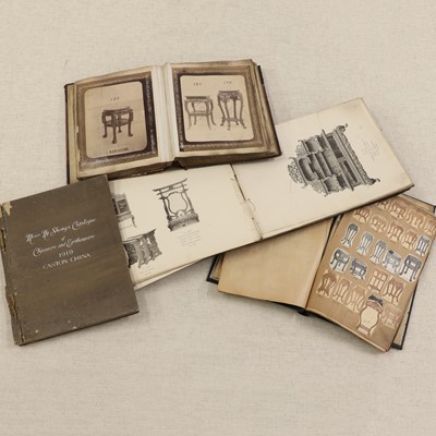 Lot 310 - A collection of five Chinese salesman and trade catalogues and paperwork