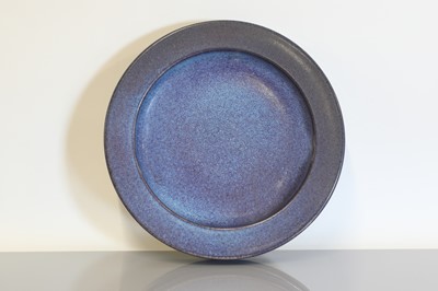 Lot 390 - A Swedish Gustavsberg stoneware charger