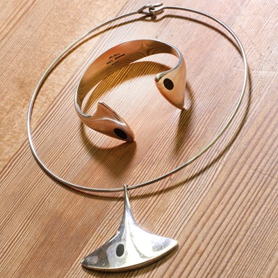 Lot 250 - A Danish sterling silver pendant