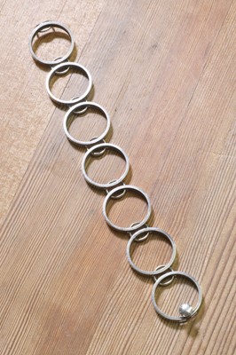Lot 248 - A Danish sterling silver bracelet