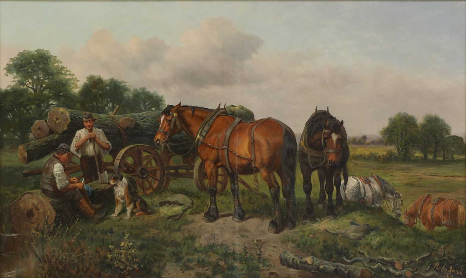 Lot 8 - Charles Ansdell (19th century)