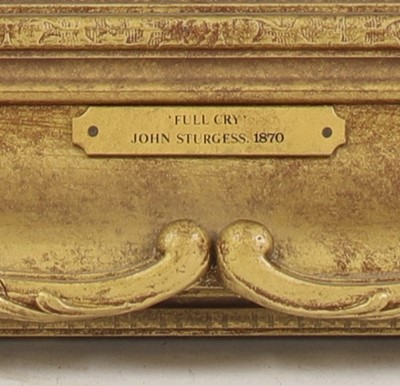 Lot 5 - John Sturgess (fl.1869-1903)