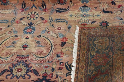 Lot 80 - A Persian-style wool carpet