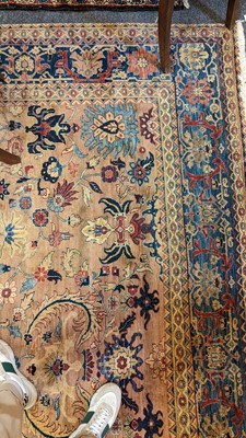 Lot 80 - A Persian-style wool carpet