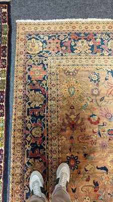 Lot 80 - A Persian-style wool carpet