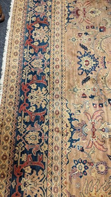 Lot 80 - A Persian-style wool carpet