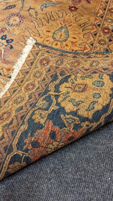 Lot 80 - A Persian-style wool carpet