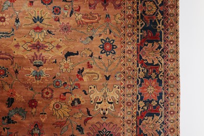 Lot 80 - A Persian-style wool carpet