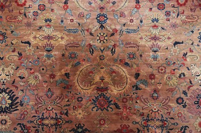 Lot 80 - A Persian-style wool carpet