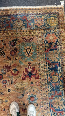 Lot 80 - A Persian-style wool carpet
