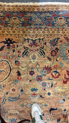 Lot 80 - A Persian-style wool carpet