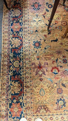 Lot 80 - A Persian-style wool carpet