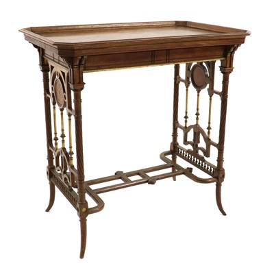 Lot 335A - An Aesthetic movement side table