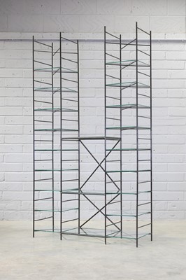 Lot 392 - An Italian wrought metal étagère