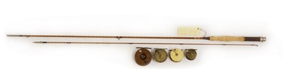 Lot 49 - A Farlow & Co. London split cane fly fishing rod