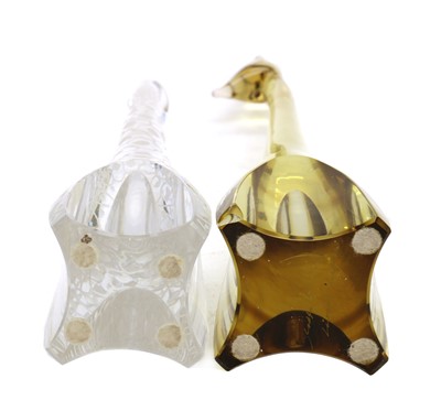 Lot 261 - A Kosta glass giraffe