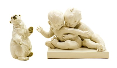 Lot 89 - A German porcelain group
