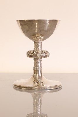 Lot 143 - A George VI ecclesiastical silver chalice