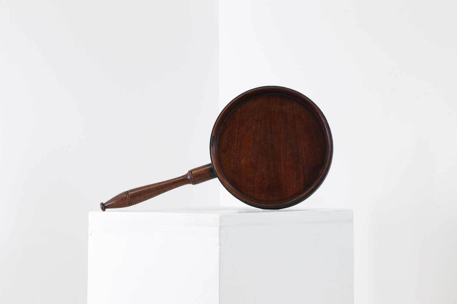 Lot 287 - A George III mahogany butler’s card tray