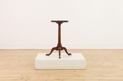 Lot 324 - A George III mahogany kettle stand