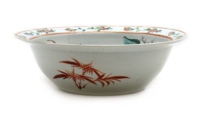 Lot 48 - A Chinese famille rose basin