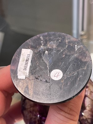 Lot 218 - A small Derbyshire Blue John chalice