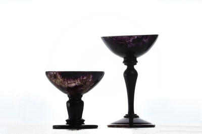 Lot 218 - A small Derbyshire Blue John chalice
