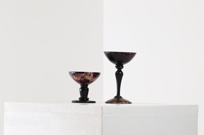 Lot 218 - A small Derbyshire Blue John chalice