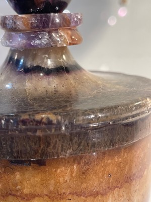 Lot 197 - A George III Derbyshire Blue John urn