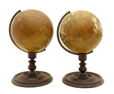 Lot 303 - A near pair of Smiths terrestrial and celestial globes