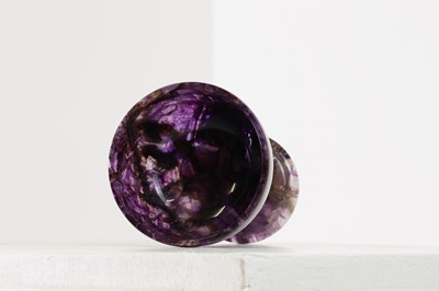 Lot 219 - A Derbyshire Blue John goblet by Edward Fisher