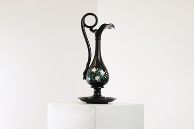 Lot 233 - An Ashford black marble ewer