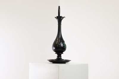 Lot 233 - An Ashford black marble ewer