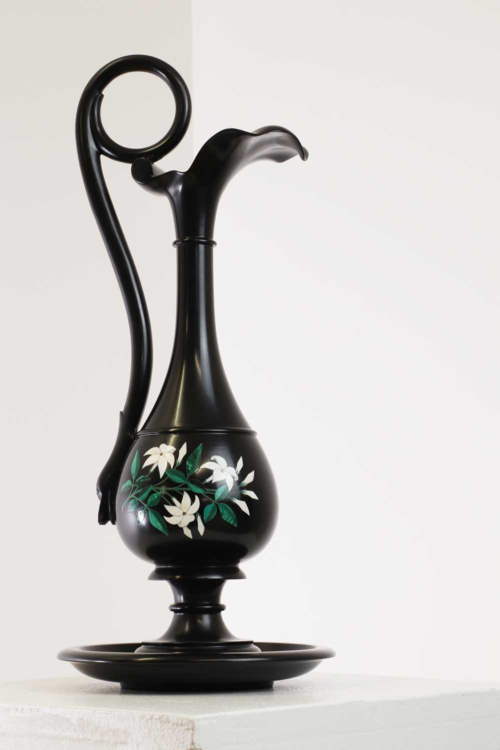 Lot 233 - An Ashford black marble ewer