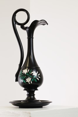 Lot 233 - An Ashford black marble ewer