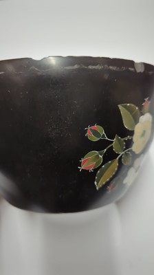 Lot 254 - An Ashford black marble goblet