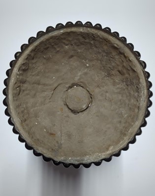 Lot 254 - An Ashford black marble goblet