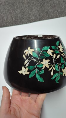 Lot 254 - An Ashford black marble goblet