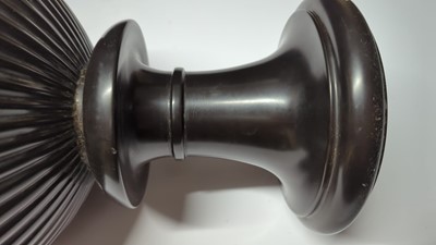 Lot 254 - An Ashford black marble goblet