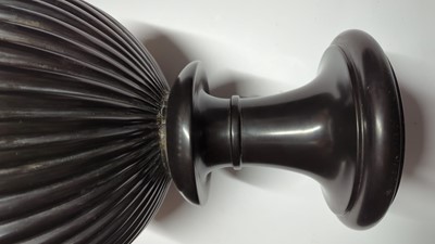 Lot 254 - An Ashford black marble goblet