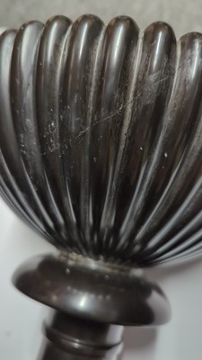 Lot 254 - An Ashford black marble goblet